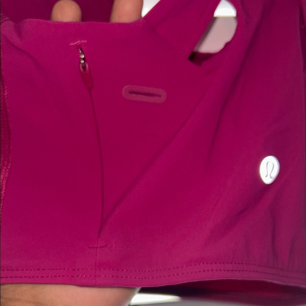 Lululemon Stash It Bra Support Size 6 Ripened Raspberry - Picture 4 of 6